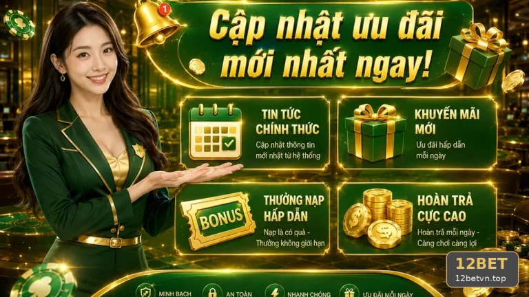 Khuyến Mãi 12BET Tại 12betvn.top: Chuỗi Trước-Trong-Sau Để Bảo Vệ Tài Khoản Và Nhận Diện Thông Báo Giả Mạo Qua Góc Kiểm Chứng Theo Tên Miền
